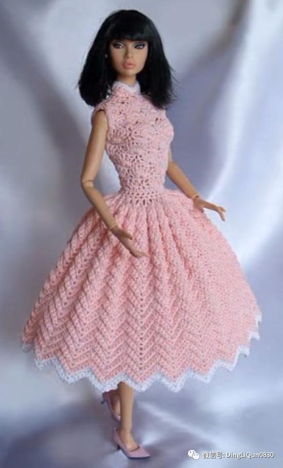 针织连衣裙女娃娃裙,高端丝绒长款娃娃连衣裙