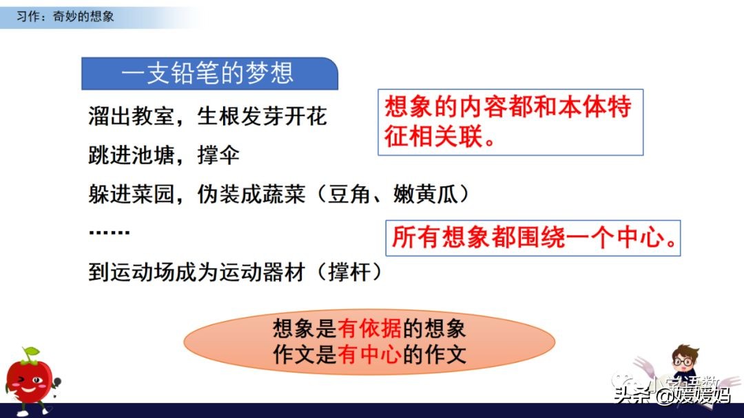 奇妙的想象三年级作文300字小土豆,三下五单元作文奇妙的想象范文