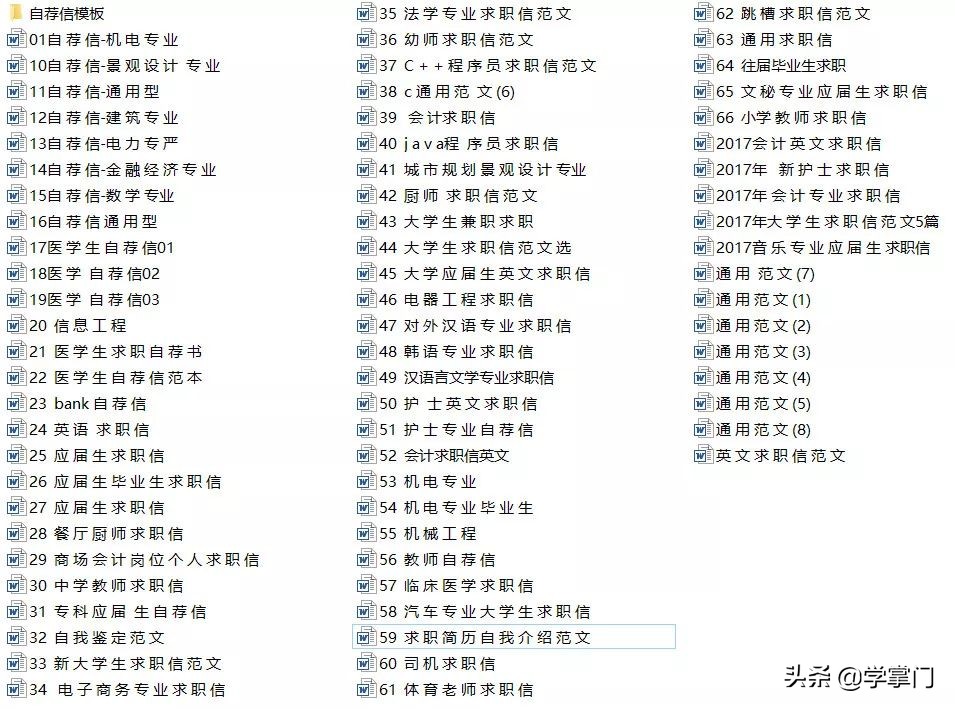 有自荐信的免费个人简历模板下载,面试自荐信范文