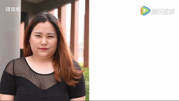 胖女孩这样穿搭也能拍美照