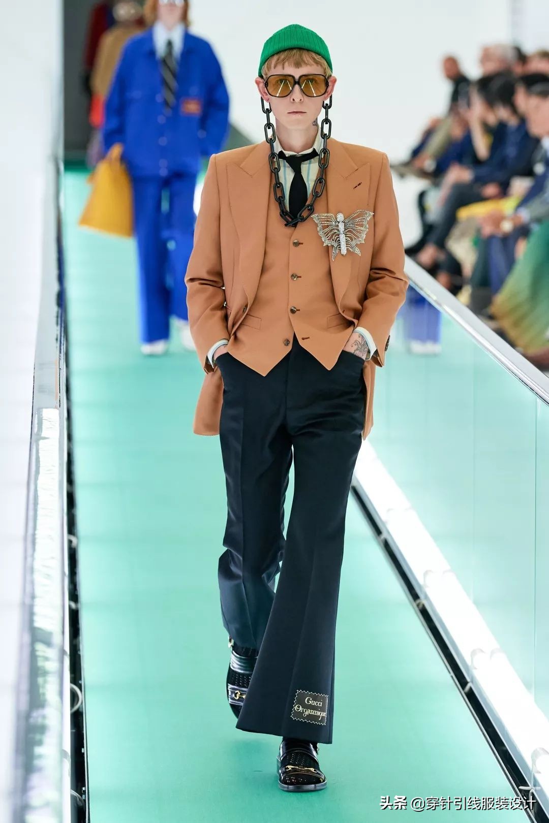 肖战Gucci造型变tucci|Gucci2020春夏系列：飞越疯人院之后……