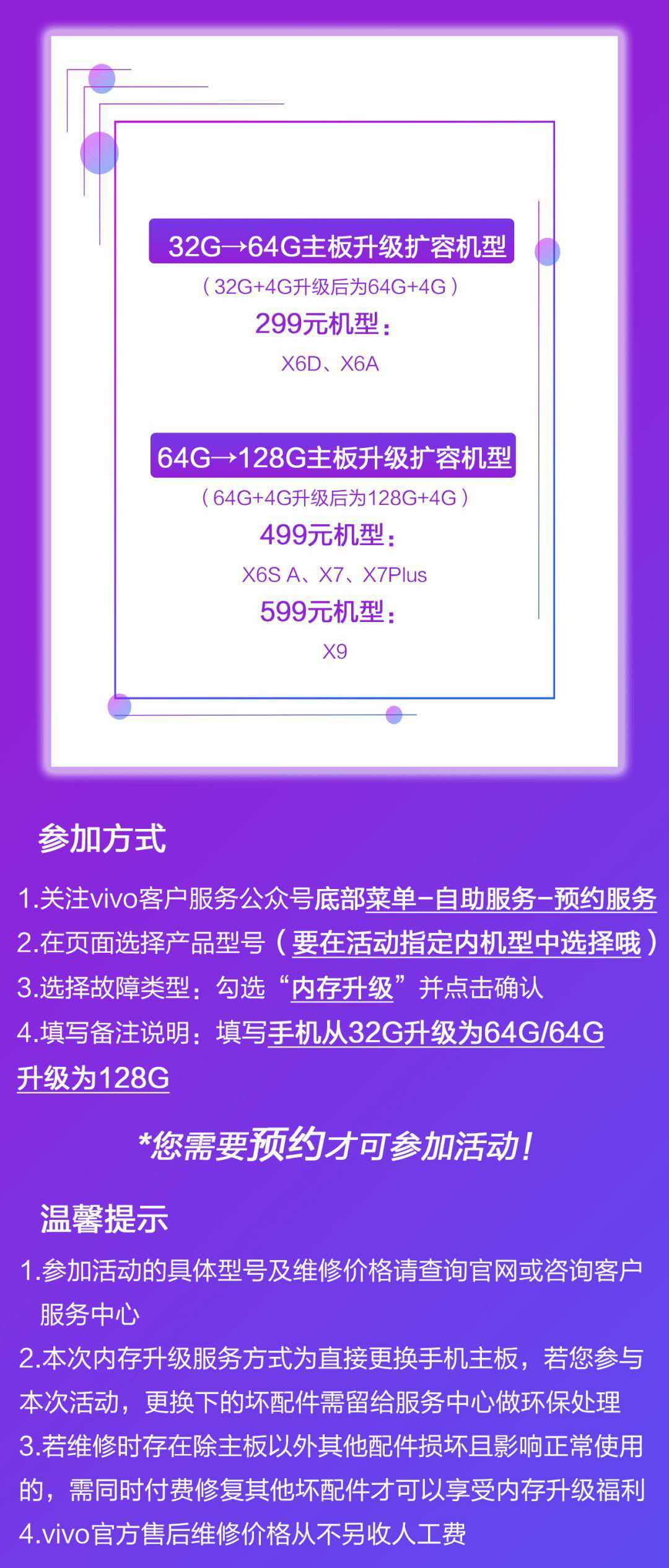 vivo官方内存扩容活动,内存不够vivo