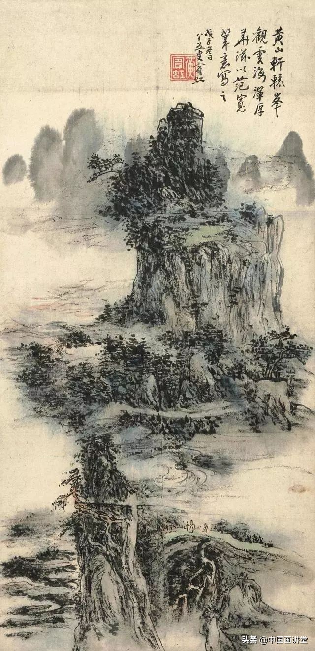 画好山水画就要注意它的意境,怎么画有意境的山水画