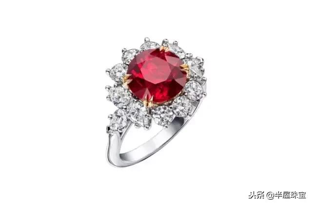红宝石戒指款式图片,红宝石戒指颜色最好的品牌