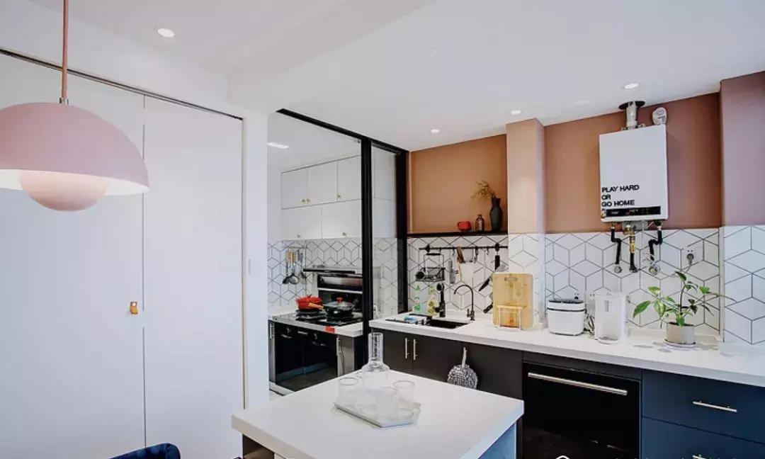 开放式厨房好不好看油烟会不会大,开放式厨房装修效果图无门防油烟