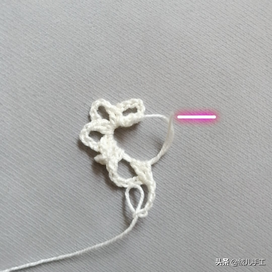 钩蕾丝向日葵杯垫教程,六边形串珠杯垫制作方法