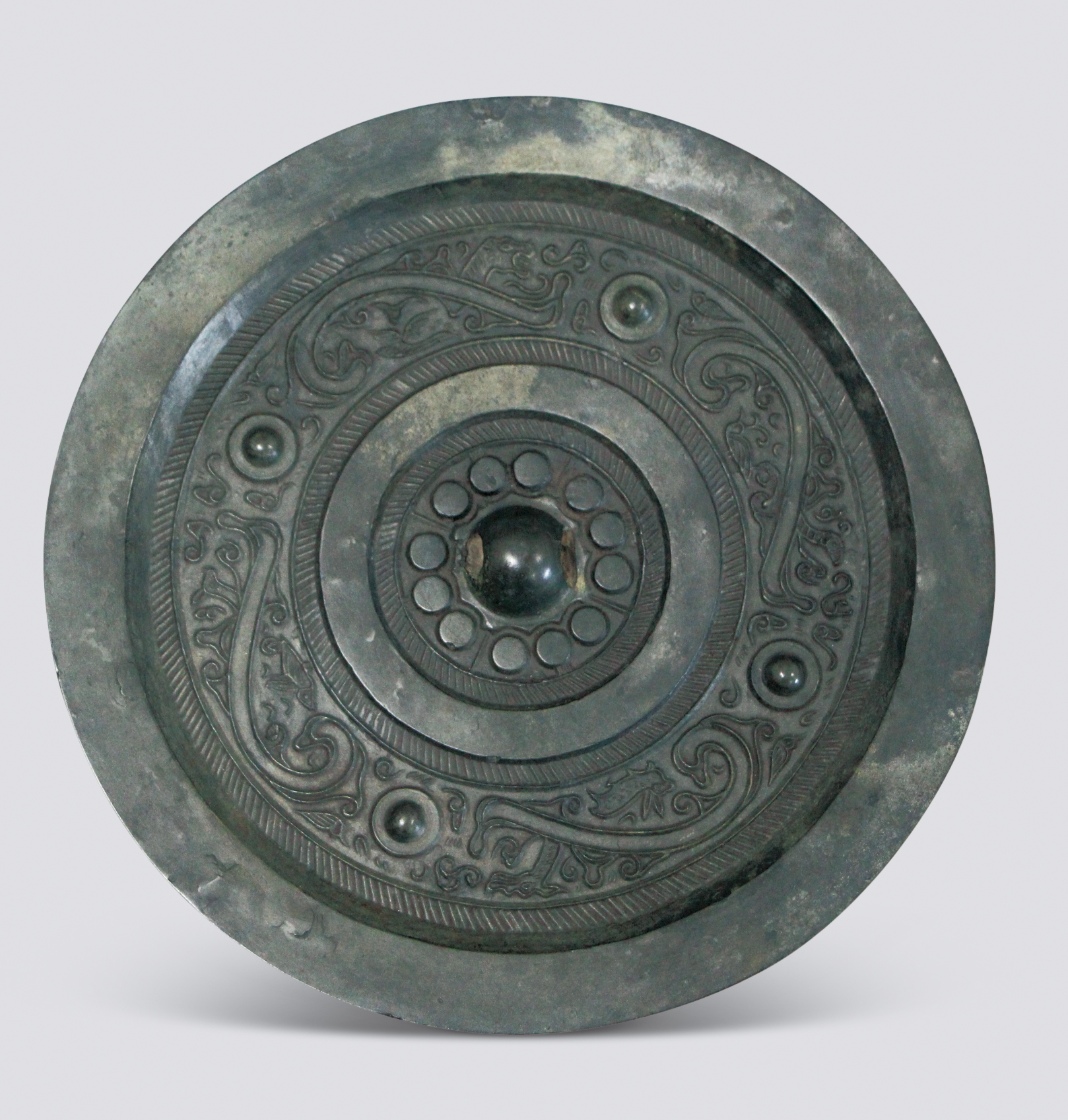 国家博物馆中国古代铜镜文化,博物馆藏古铜镜真品