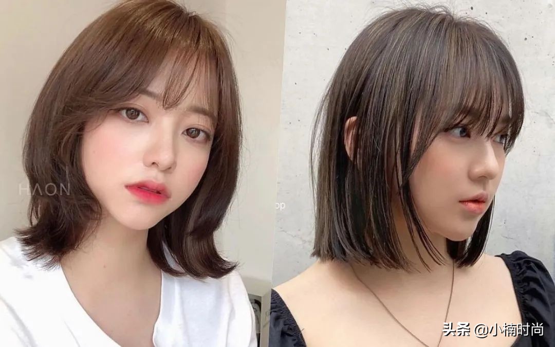 2021年流行的瓜子脸女生发型,2020年女生流行的发型圆脸