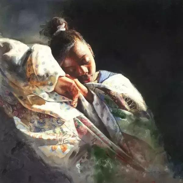 水彩大神之作,国外大师水彩值得一看