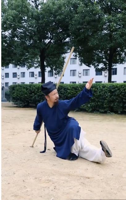 武当第一人陈师行腿法,武当拳法第一人陈师行