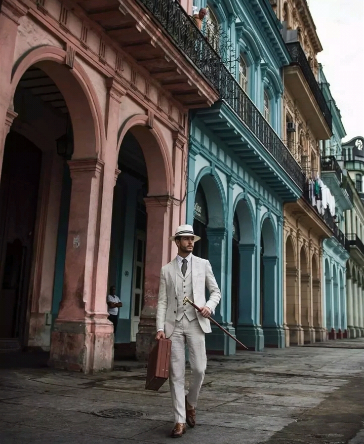 不张扬又不失端庄的男性装,正式又不古板的穿搭男孩