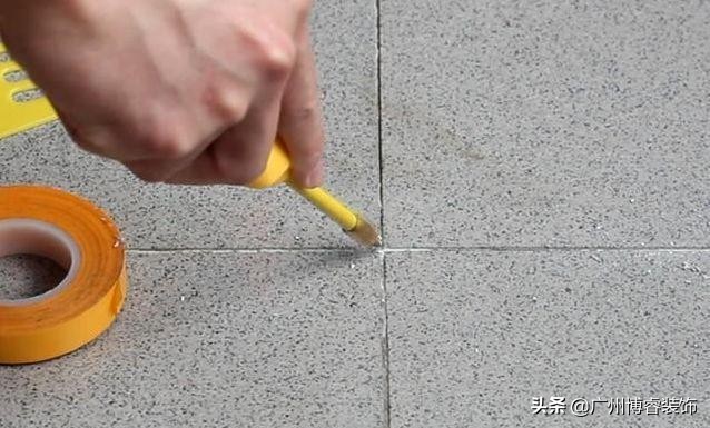 墙纸美缝施工流程,美缝清理的流程