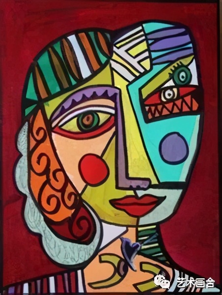 儿童画素材｜人物抽象艺术