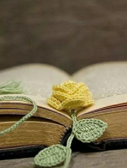 毛线书签不用钩,钩书签图解毛线书签