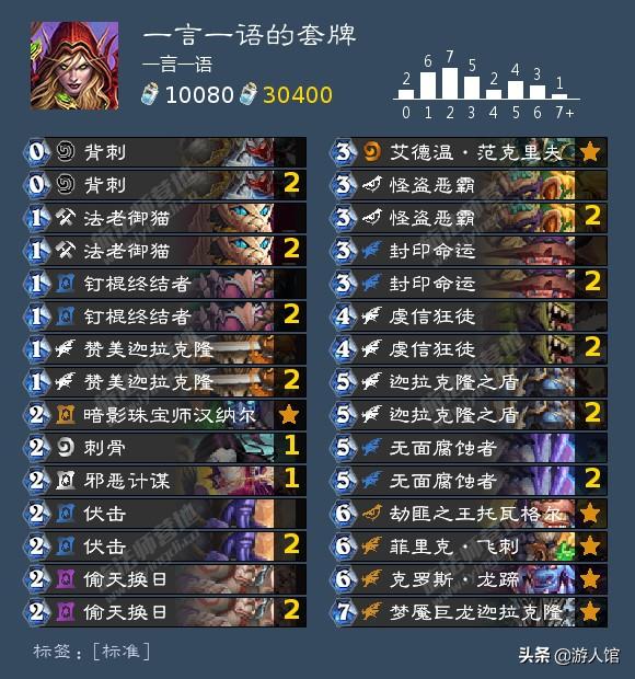 炉石传说盗贼有什么好的卡组,炉石传说盗贼卡组最新标准