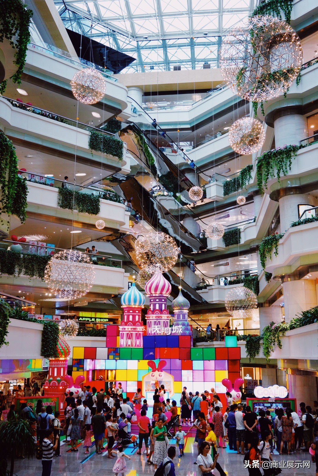 天河城美陈设计,天河城美陈