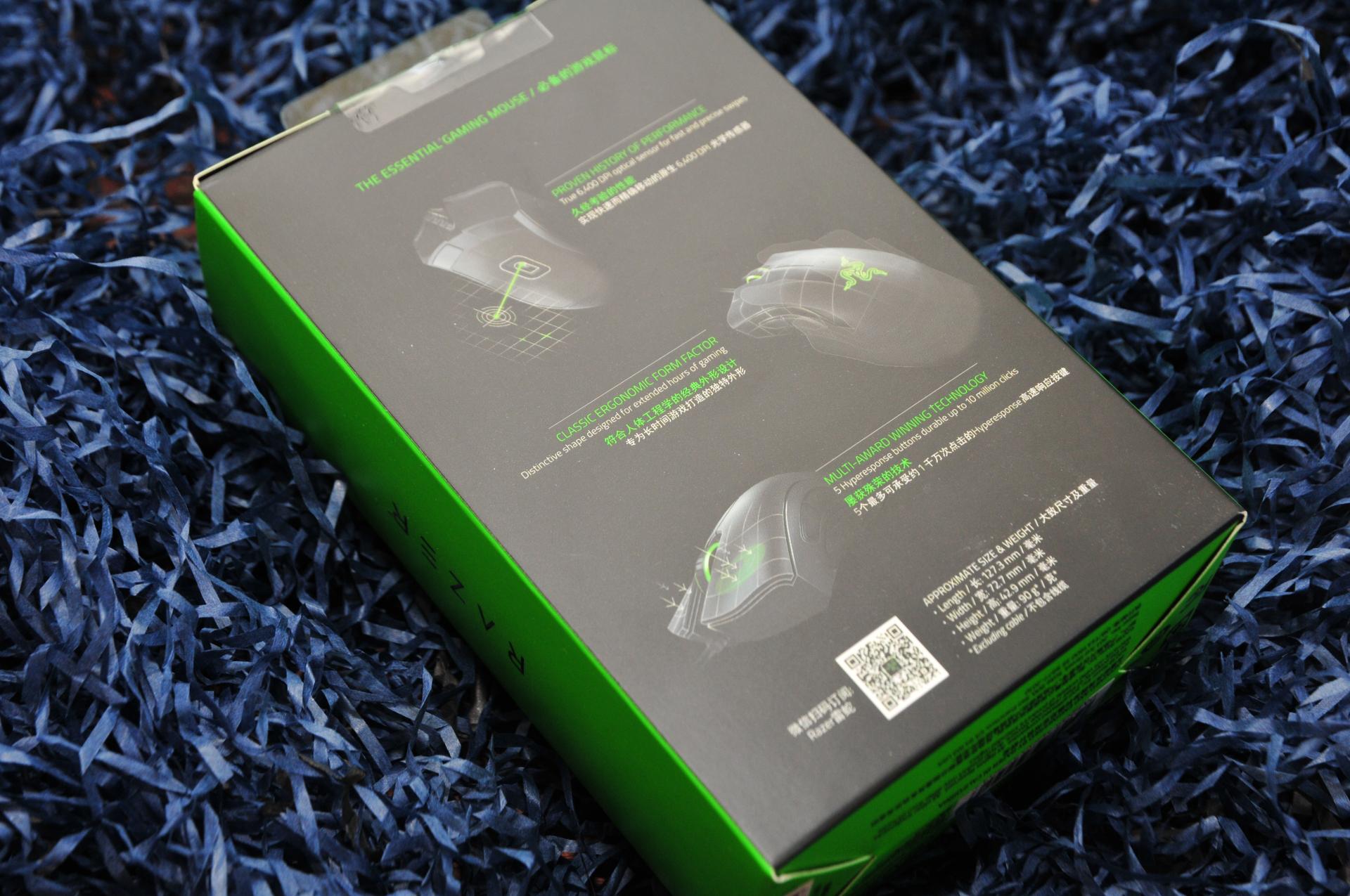 雷蛇蝰蛇鼠标测评,雷蛇毒蝰8khz有线游戏鼠标评测