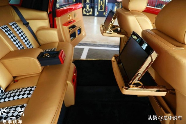 洪永时定制的金幻影，车漆10层，徽章镶336颗钻，司机开车有压力
