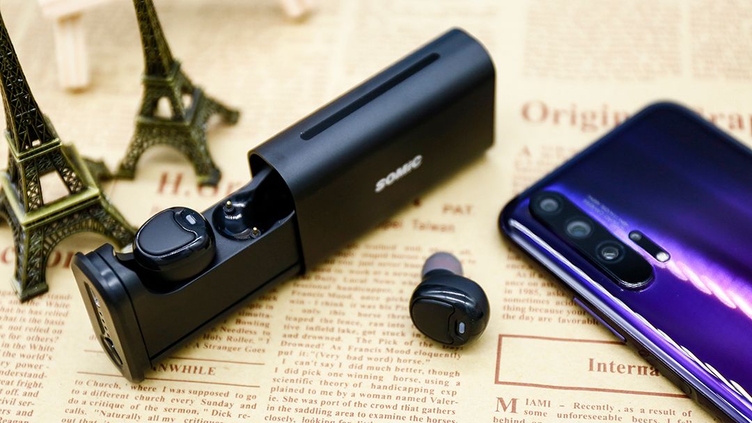 硕美科w20真无线蓝牙耳机,硕美科w20怎么两个耳机同步