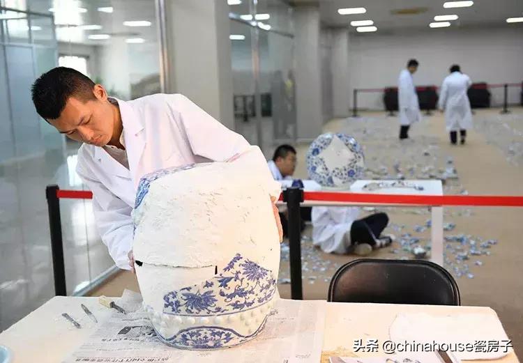 圆明园瓷器碎片修复,圆明园怎么修复出土文物