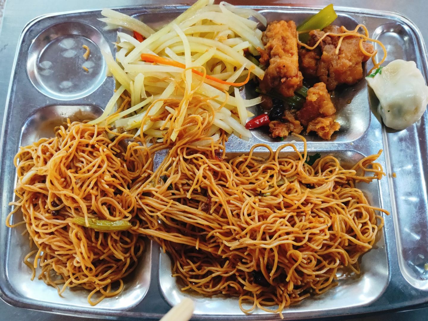 学校食堂好吃是什么体验？河南周口师范学院