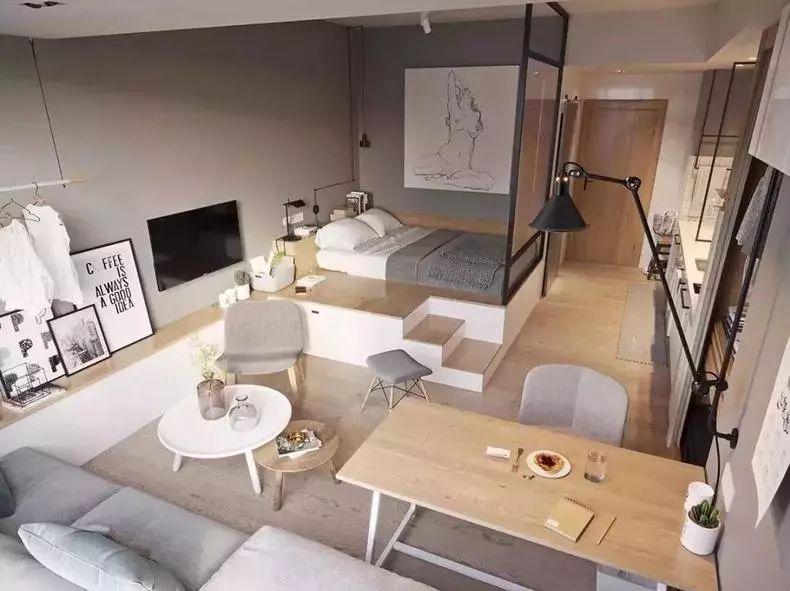 100种客厅设计,客厅餐厅一体餐厅设计风格