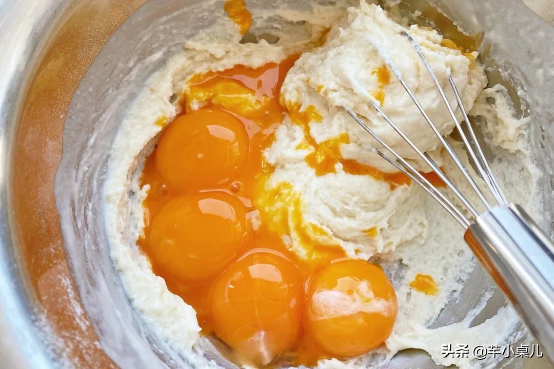 古早蛋糕慢速教程,八寸古早戚风蛋糕翻车