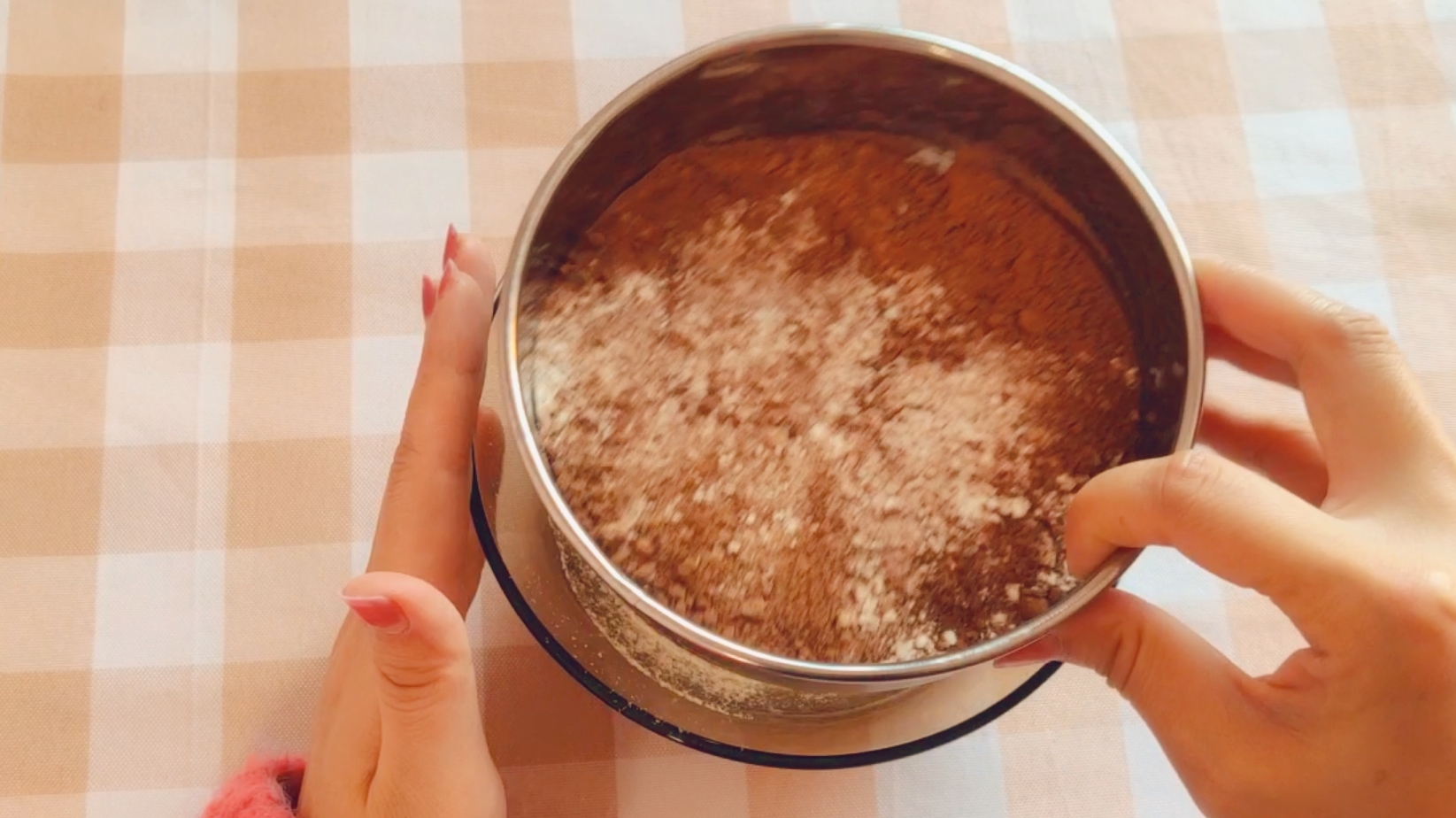 超柔软巧克力戚风蛋糕教程,巧克力戚风蛋糕做法8寸详细教程