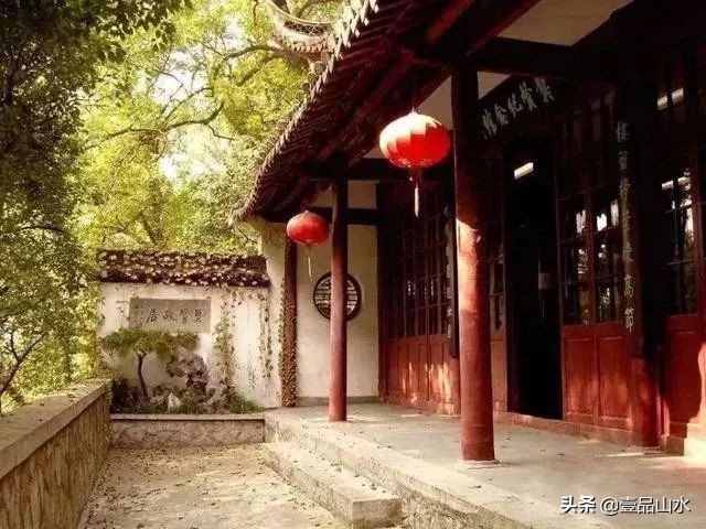 最真实的国画山水画,当代国画山水中的点景人物