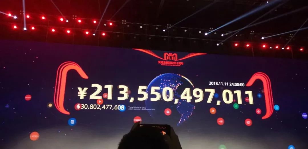 2018年天猫双11成交额现在是多少,2018天猫双十一2135亿意味着什么