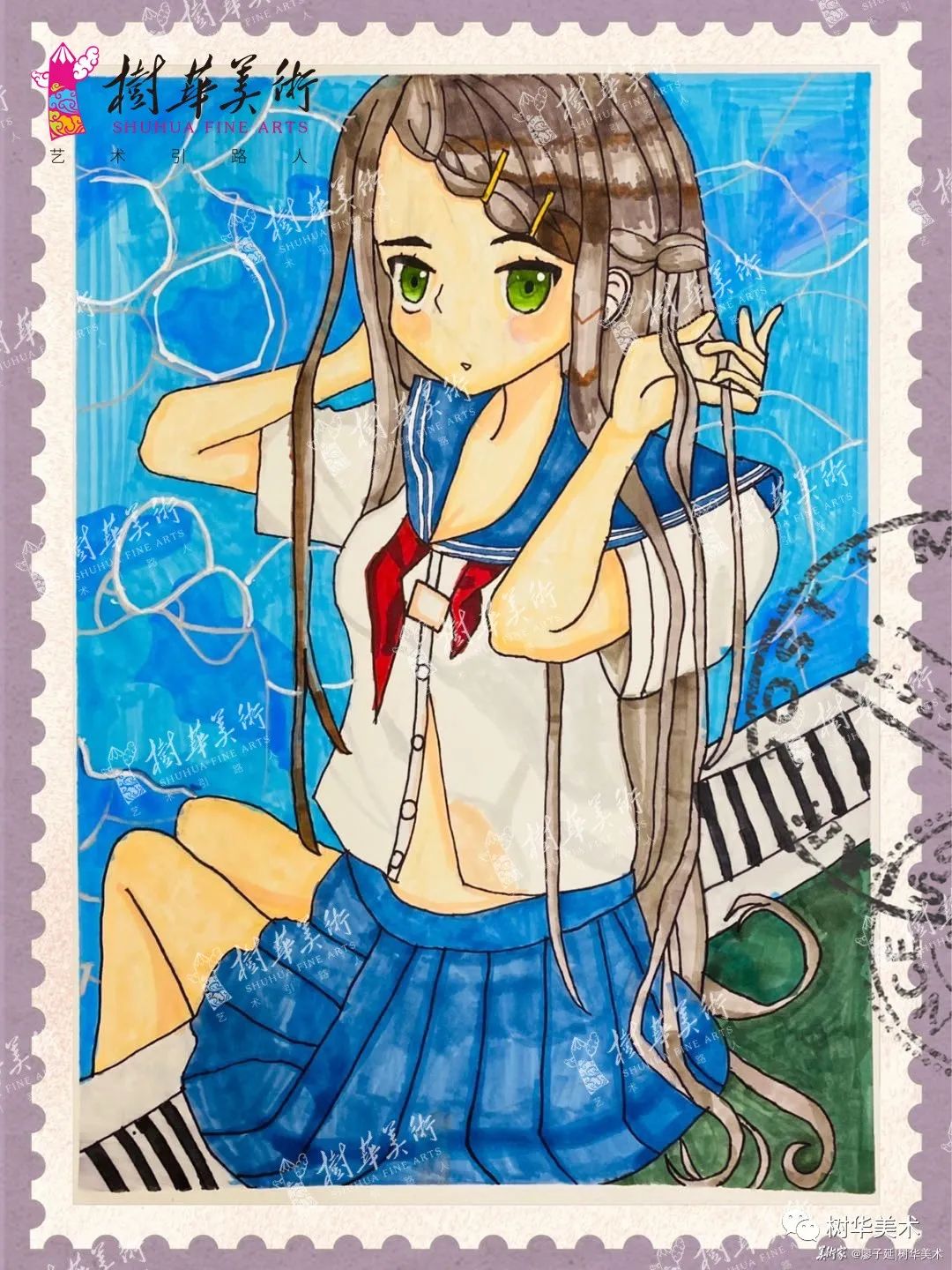 学员作品画展,画展动漫二次元