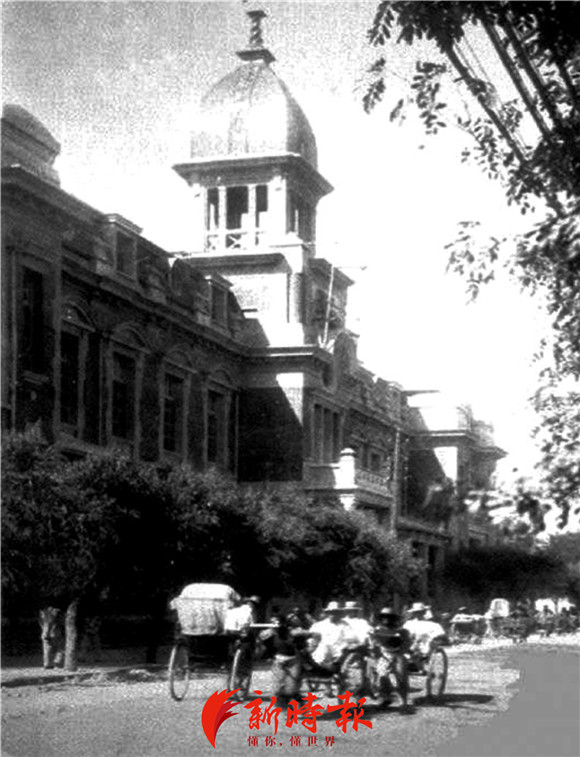 济南百年前邮局,济南邮政大楼老照片