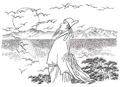 登鹳雀楼诗人王之涣简介,登鹳雀楼唐王之涣带有深意的诗句