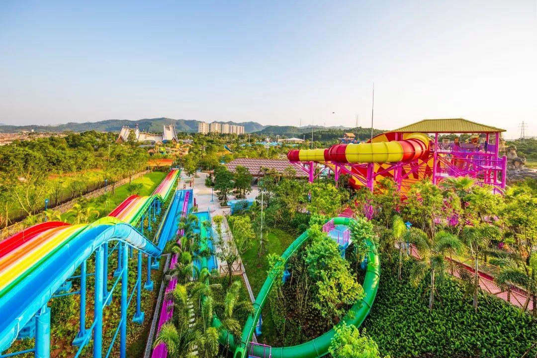 鹭湖水世界天旋大回环,水上天旋大回环