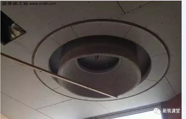 轻钢龙骨石膏板造型吊顶施工视频,石膏板天花吊顶施工全过程