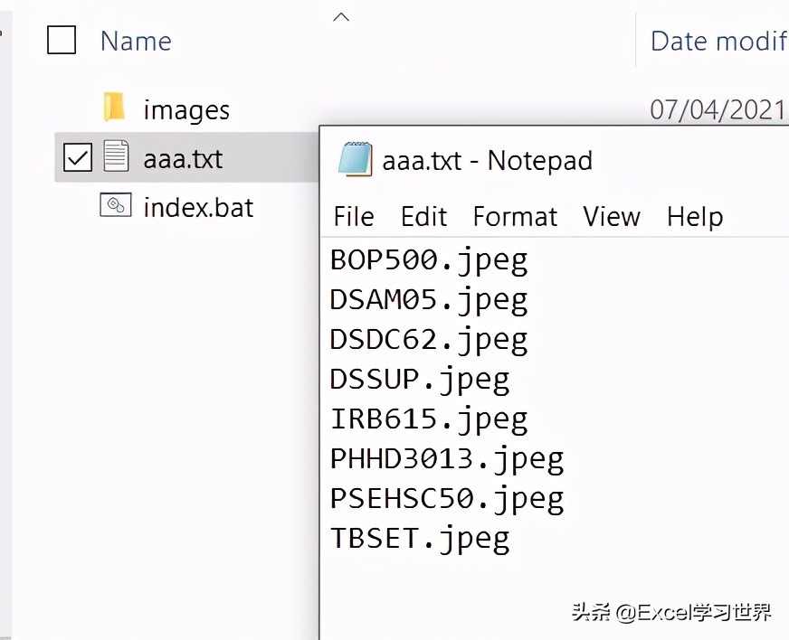 excel表如何做目录跳转,文件夹添加文件自动生成excel目录