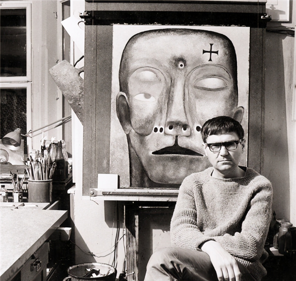 死亡复活的画家画的地狱景象,画家心脏骤停后7分钟画下冥界