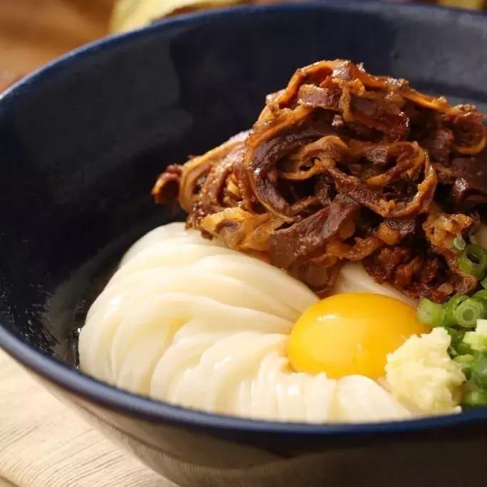 正宗的日式乌冬面,正宗日式冷乌冬面