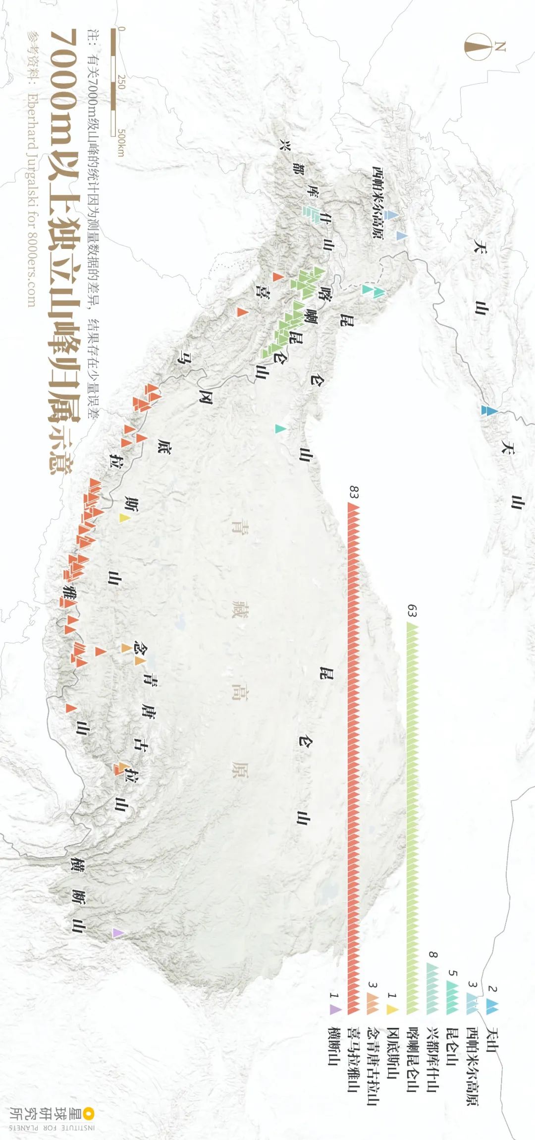 伟大的喜马拉雅山歌曲,喜马拉雅山脉全景图片及山名