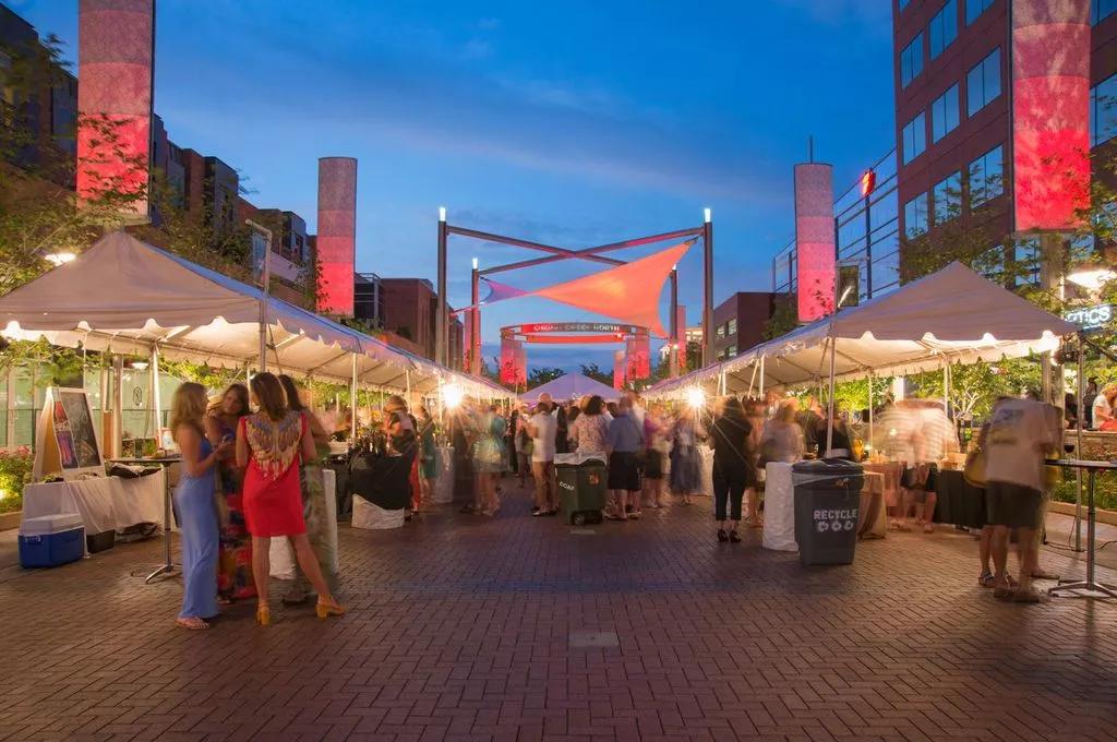 六七十年代商业街景观设计,复古商业街景观设计