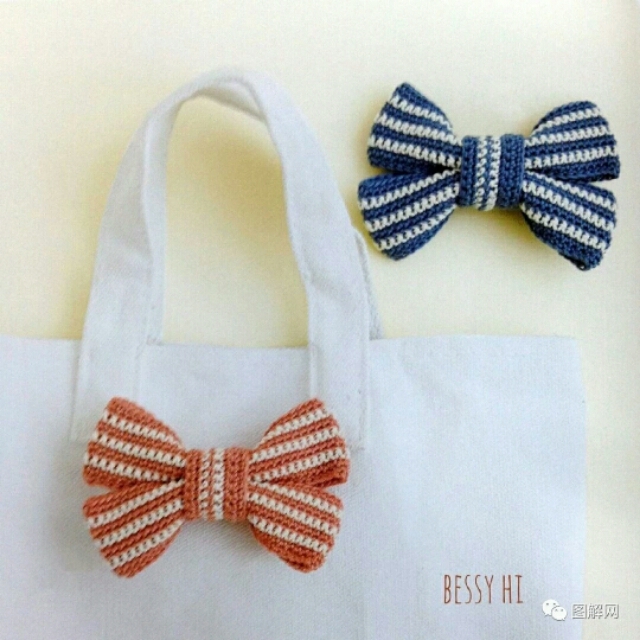 幼儿园蝴蝶结的简单打法图解,双蝴蝶结系法简单又漂亮图解