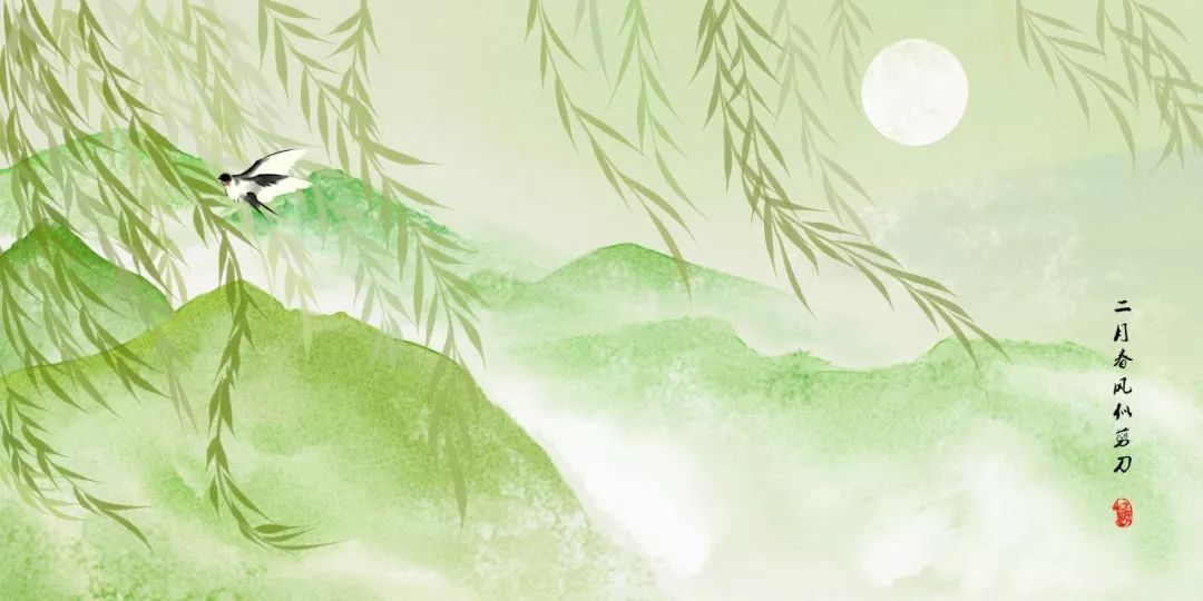 咏柳诗词，杨柳青青著地垂，杨花漫漫搅天飞