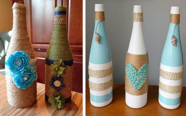 瓶子怎样做卧室装饰品,废弃瓶子手工制作大全简单又漂亮