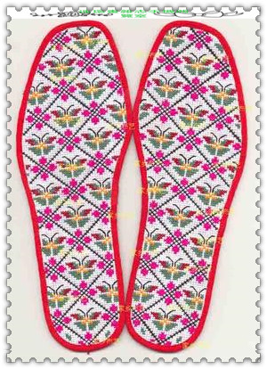 绣花鞋垫欣赏,绣花鞋垫大全完整版