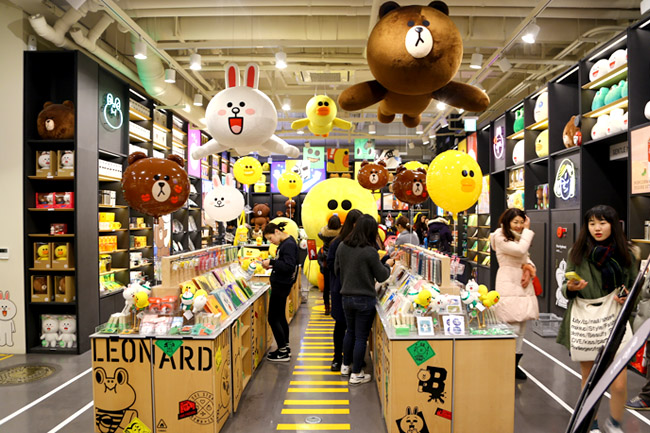 韩国哪里有linefriends,linefriends韩国哪里有