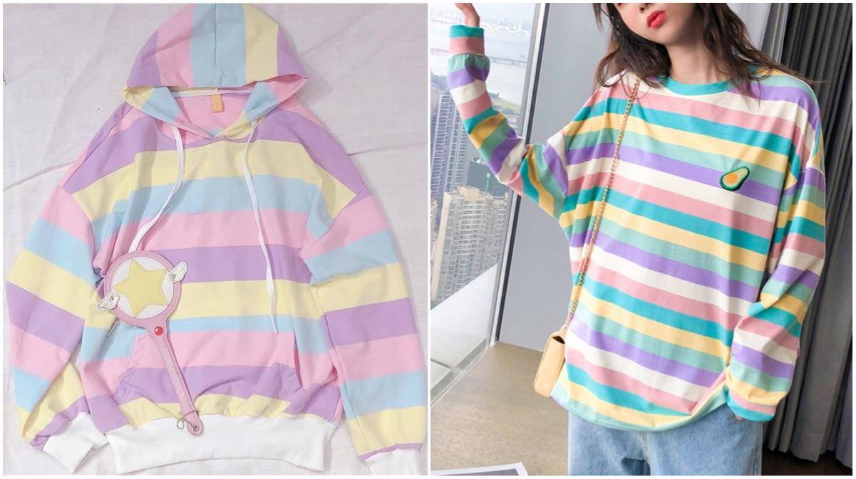 马卡龙色减龄又洋气,时尚温柔马卡龙色