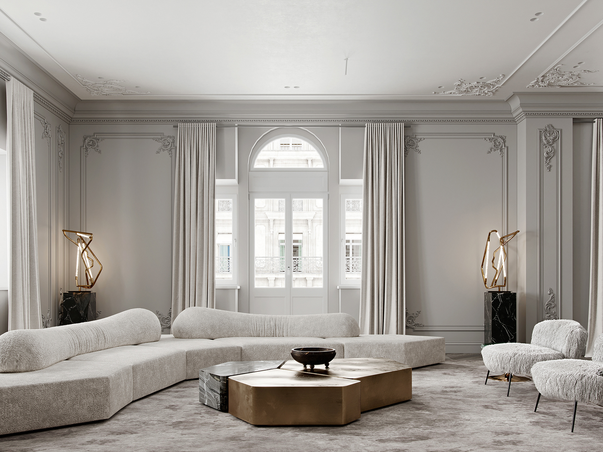 复古设计个性现代高级感,摩登韵味十足的复古设计