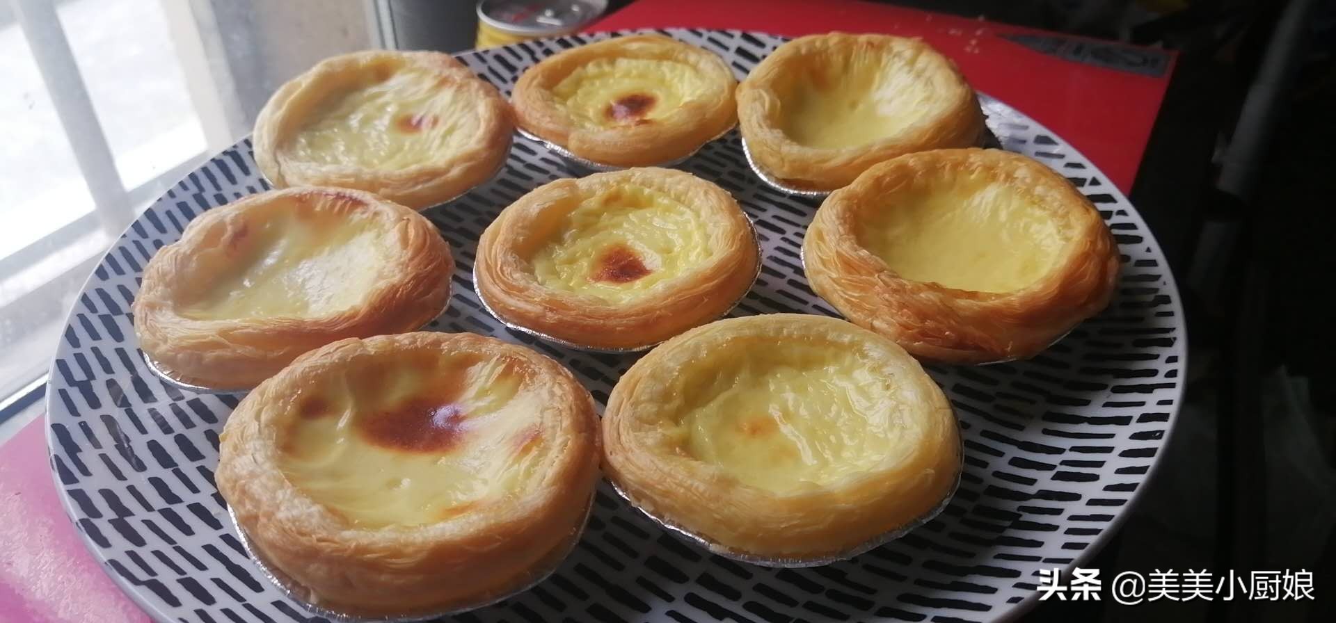 蛋挞做法味道不输kfc,最最简单的蛋挞制作味道堪比kfc