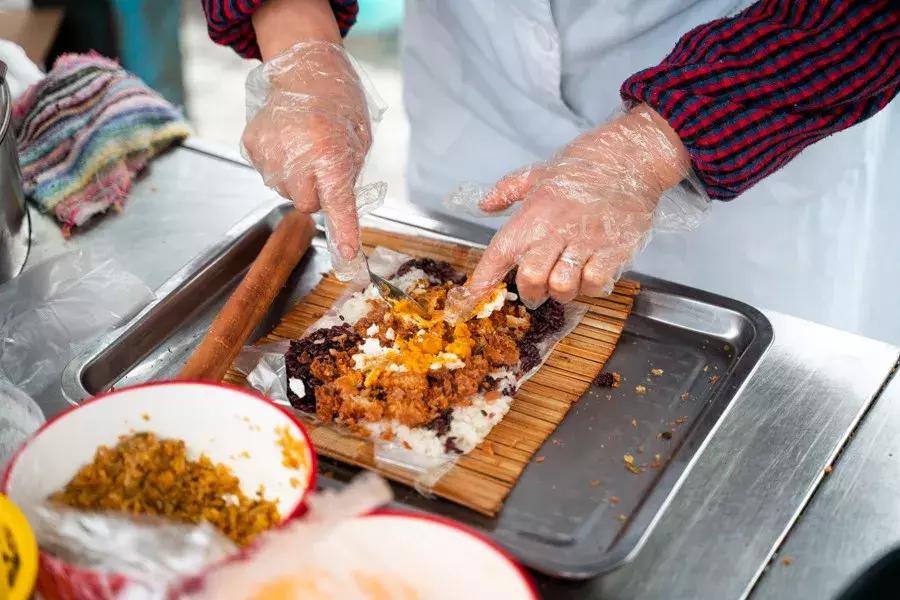 上海人吃的早餐,上海人的早餐豆浆糍饭糕