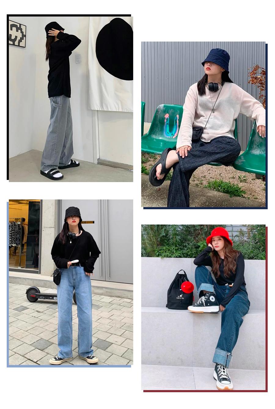 适合圆脸女生戴的冬季帽子,适合女士夏季长脸型戴的帽子